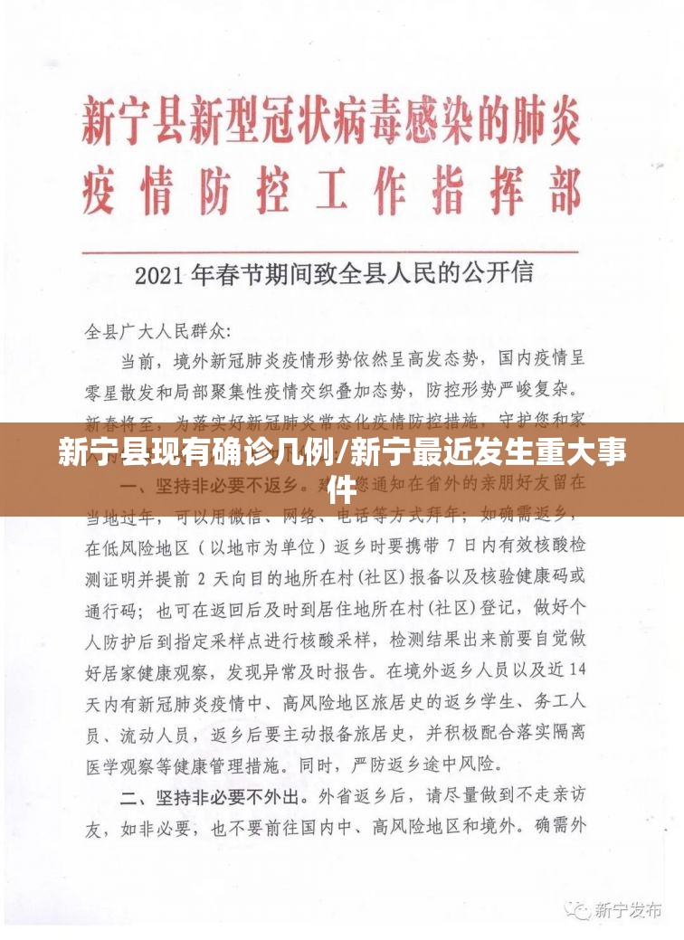 新宁县现有确诊几例/新宁最近发生重大事件