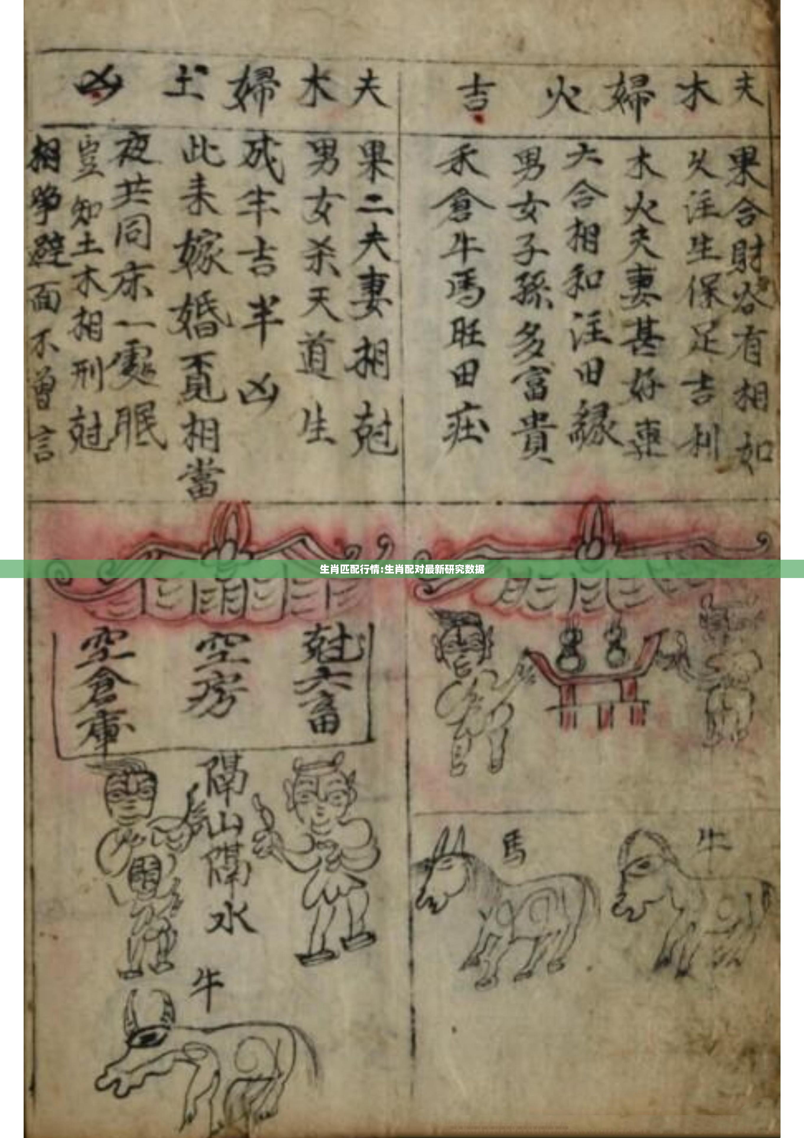 生肖匹配行情:生肖配对最新研究数据 生肖匹配行情:生肖配对最新研究数据