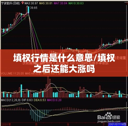 填权行情是什么意思/填权之后还能大涨吗