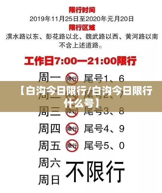 【白沟今日限行/白沟今日限行什么号】