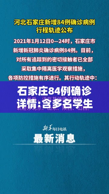 石家庄84例确诊详情:含多名学生（石家庄疑似肺炎）