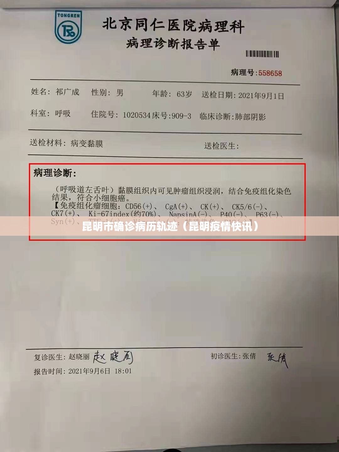 昆明市确诊病历轨迹(昆明疫情快讯) 昆明市确诊病历轨迹(昆明疫情快讯)