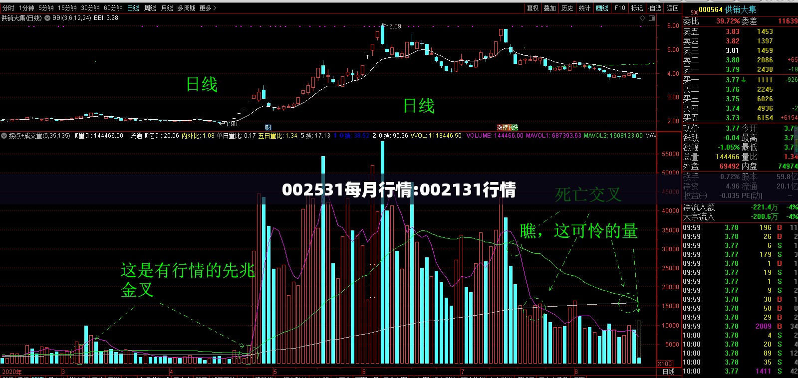 002531每月行情:002131行情