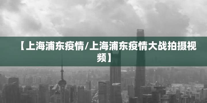 【上海浦东疫情/上海浦东疫情大战拍摄视频】 【上海浦东疫情/上海浦东疫情大战拍摄视频】