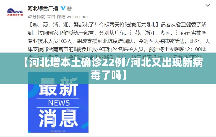 【河北增本土确诊22例/河北又出现新病毒了吗】 【河北增本土确诊22例/河北又出现新病毒了吗】