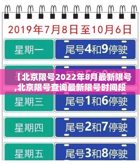 【北京限号2022年8月最新限号,北京限号查询最新限号时间段】