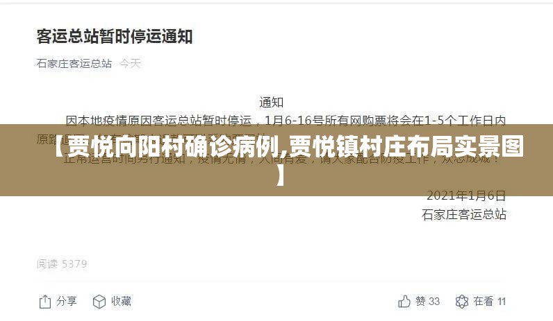 【贾悦向阳村确诊病例,贾悦镇村庄布局实景图】 【贾悦向阳村确诊病例,贾悦镇村庄布局实景图】