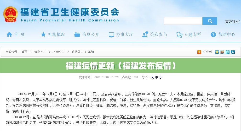 福建疫情更新（福建发布疫情）