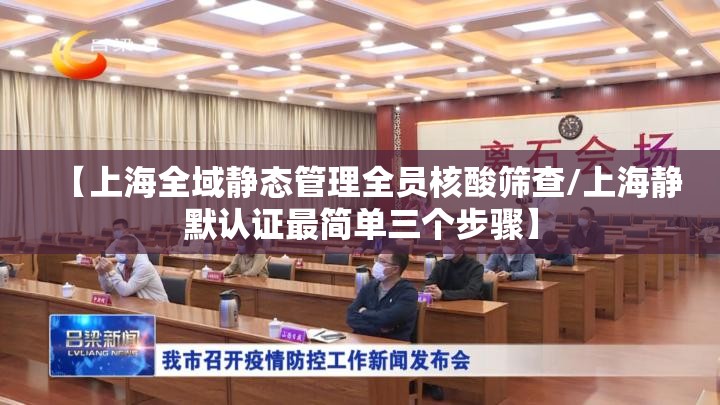 【上海全域静态管理全员核酸筛查/上海静默认证最简单三个步骤】