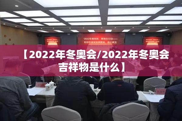【2022年冬奥会/2022年冬奥会吉祥物是什么】