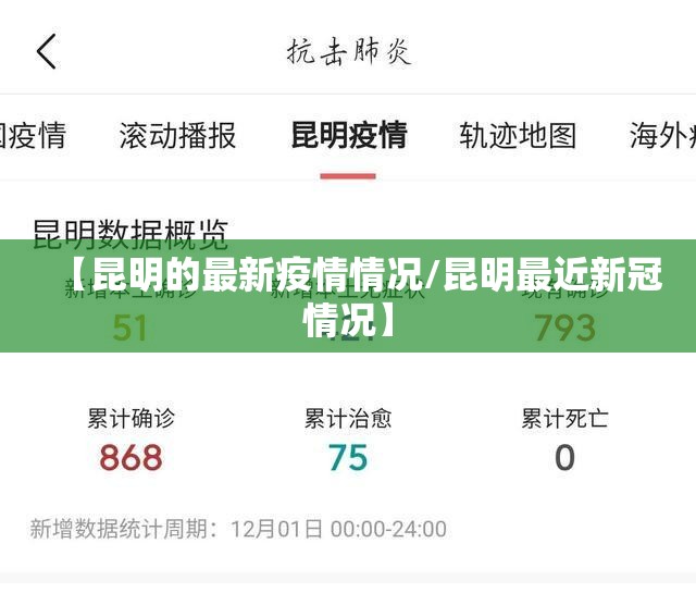 【昆明的最新疫情情况/昆明最近新冠情况】