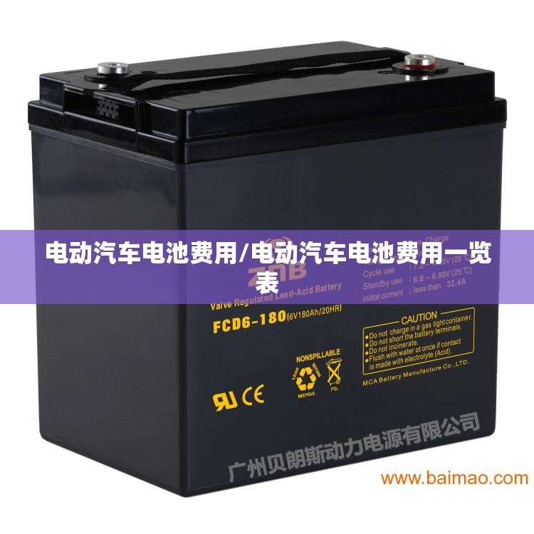 电动汽车电池费用/电动汽车电池费用一览表