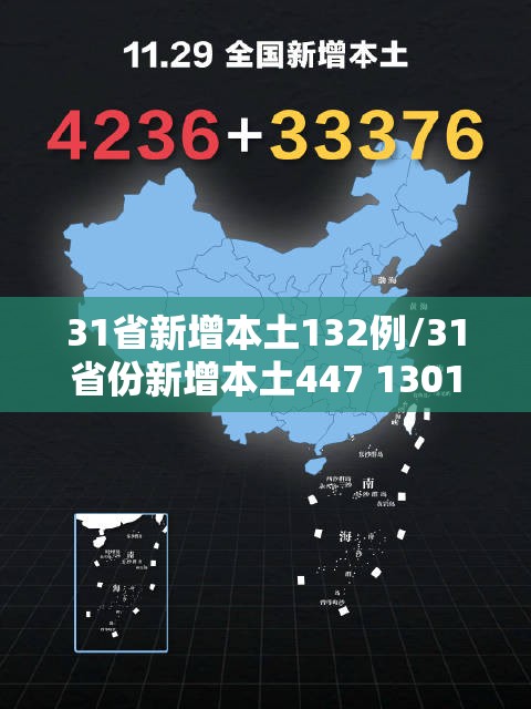 31省新增本土132例/31省份新增本土447 1301