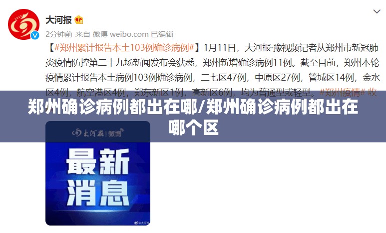 郑州确诊病例都出在哪/郑州确诊病例都出在哪个区