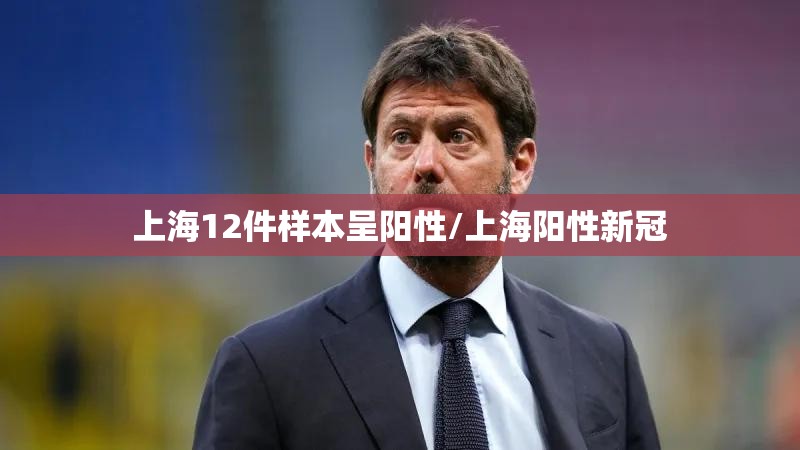 上海12件样本呈阳性/上海阳性新冠
