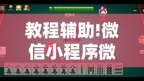 教程辅助!微信小程序微乐湖南麻将万能开挂神器”详细分享装挂步骤